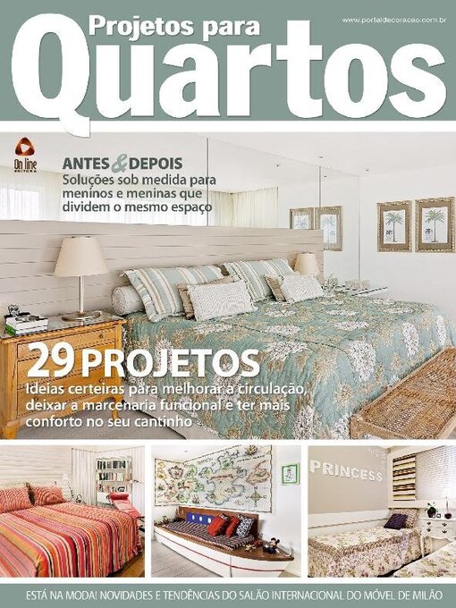 Title details for Projetos para Quartos by Online Editora - Available